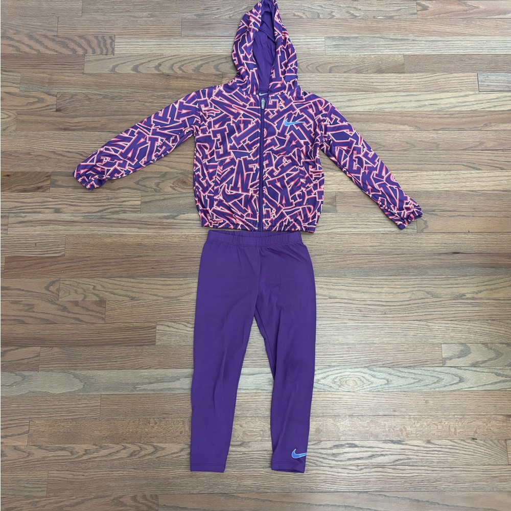 Nike Kids Matching Set - Purple and Pink